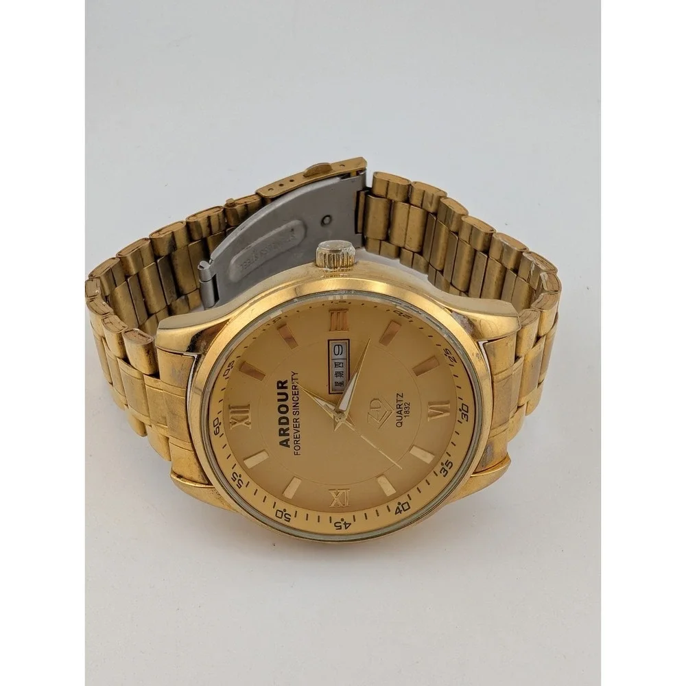 Ardour Forever Sincerity Men's Watch 42mm Case Gold 8